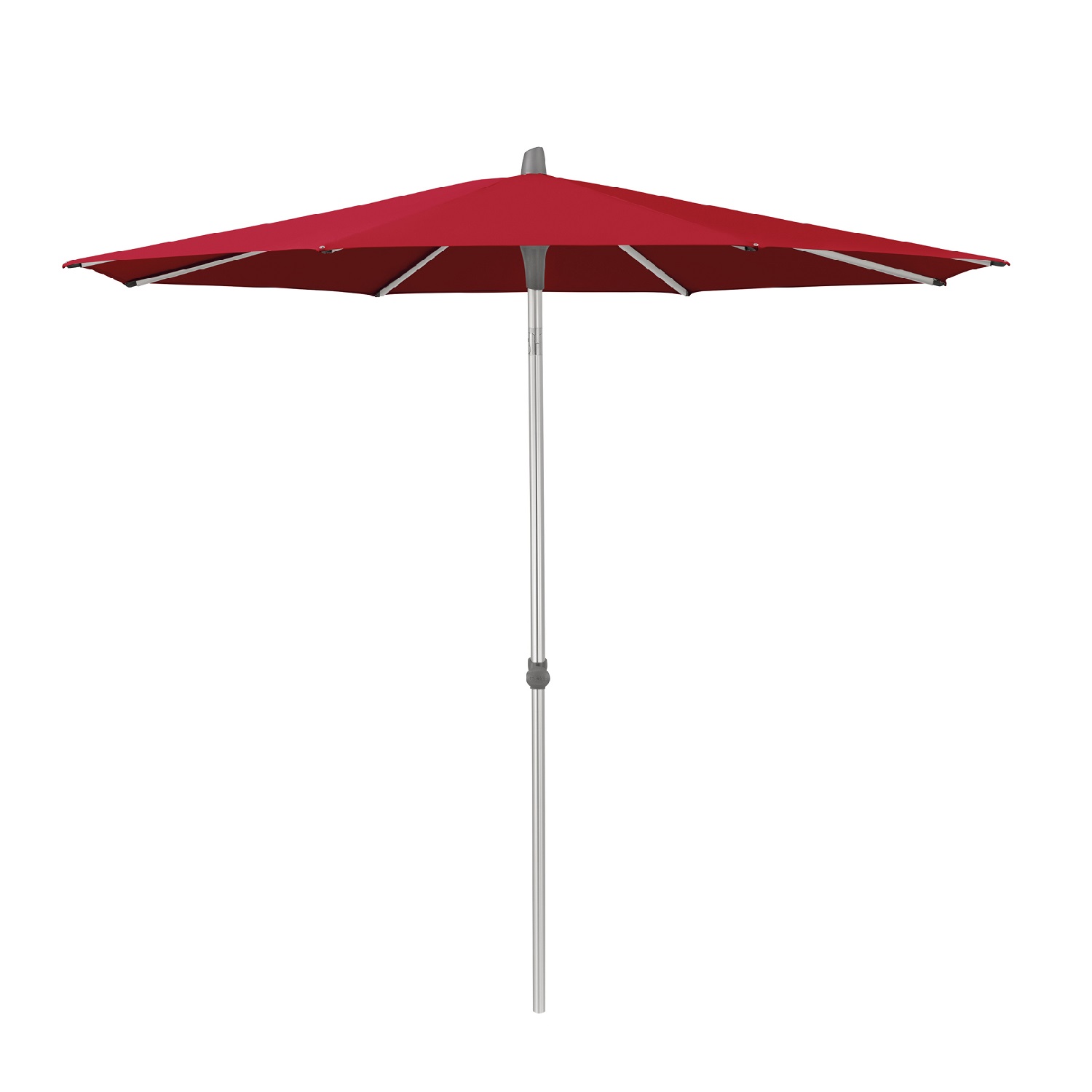 Alu Smart rond rubino 646 Alu-Smart parasol rond klasse4-5