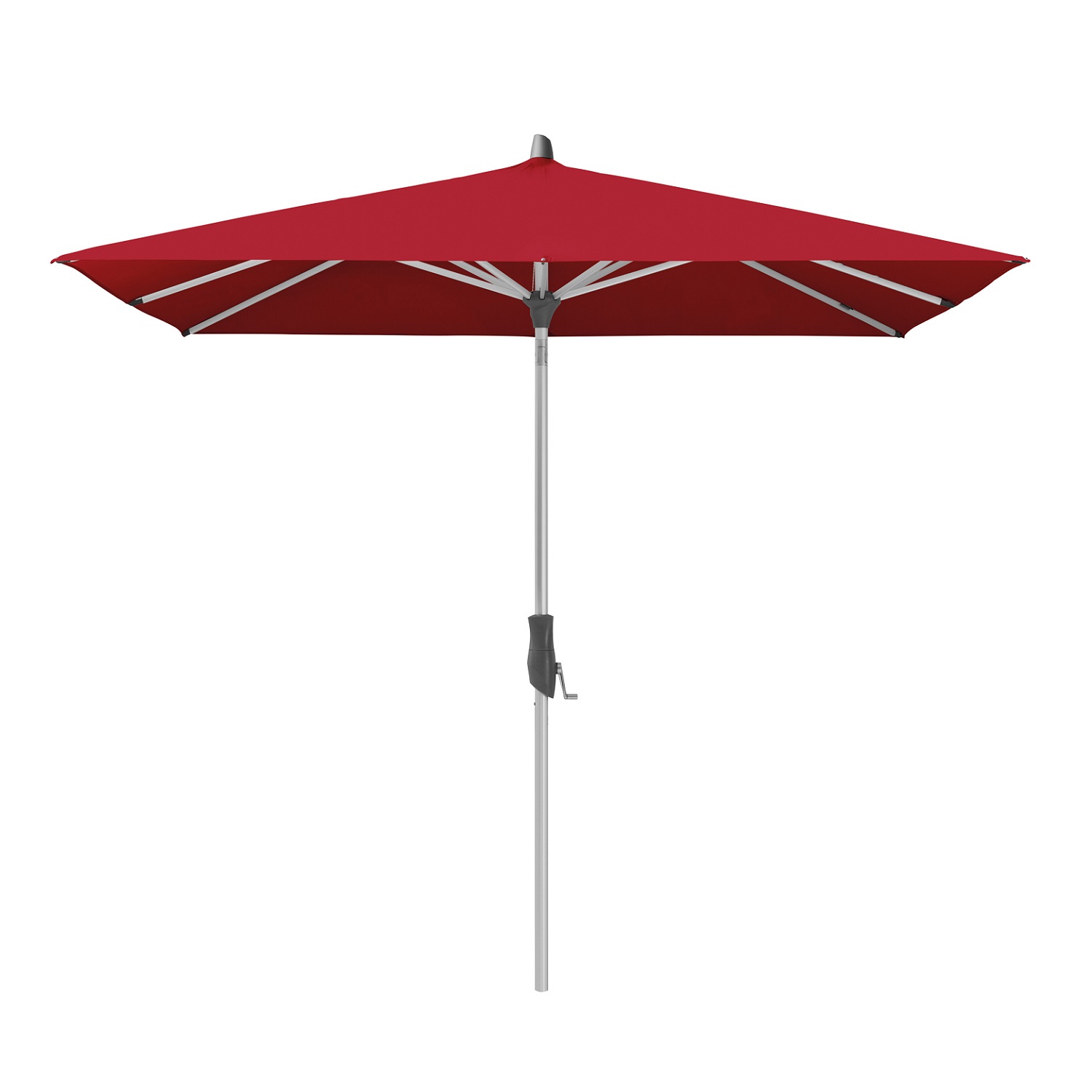 Alu Twist vierkant rubino 646 Alu-Twist parasol vierkant