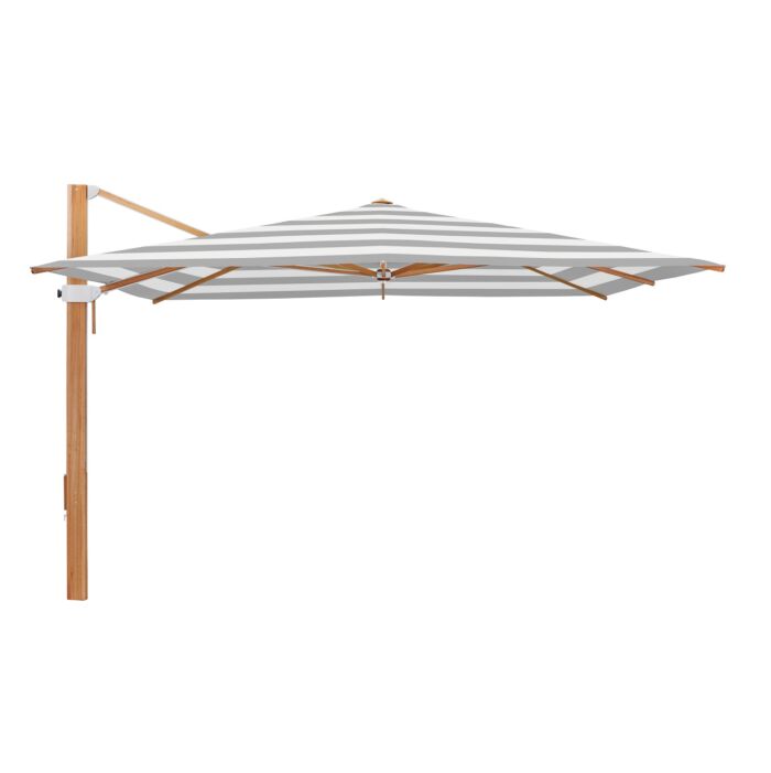 Glatz AURA zweefparasol vierkant 400x400 cm klasse 5 - Afbeelding 6