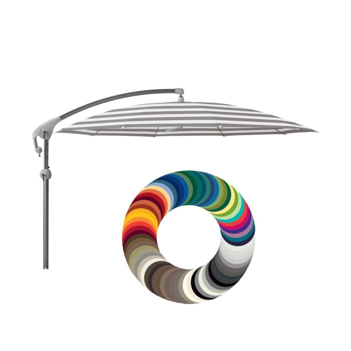 Pendalex P+ parasoldoek rond