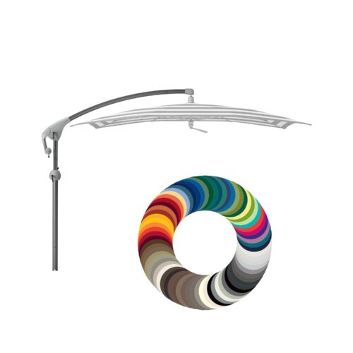 Pendalex P+ parasoldoek vierkant