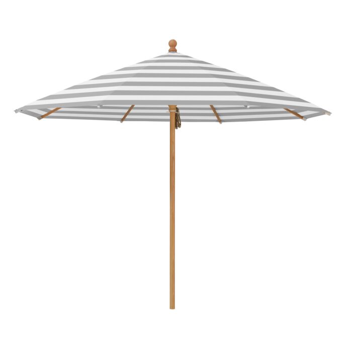 Glatz PIAZZINO parasol Eucalyptushout Ø 300 cm klasse 4 & 5 - Afbeelding 6