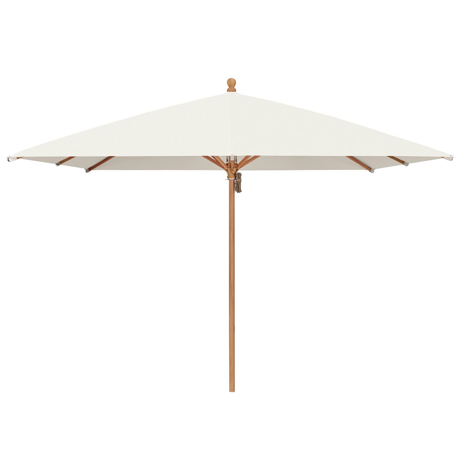 Piazzino vierkant off white 158 Piazzino parasol vierkant
