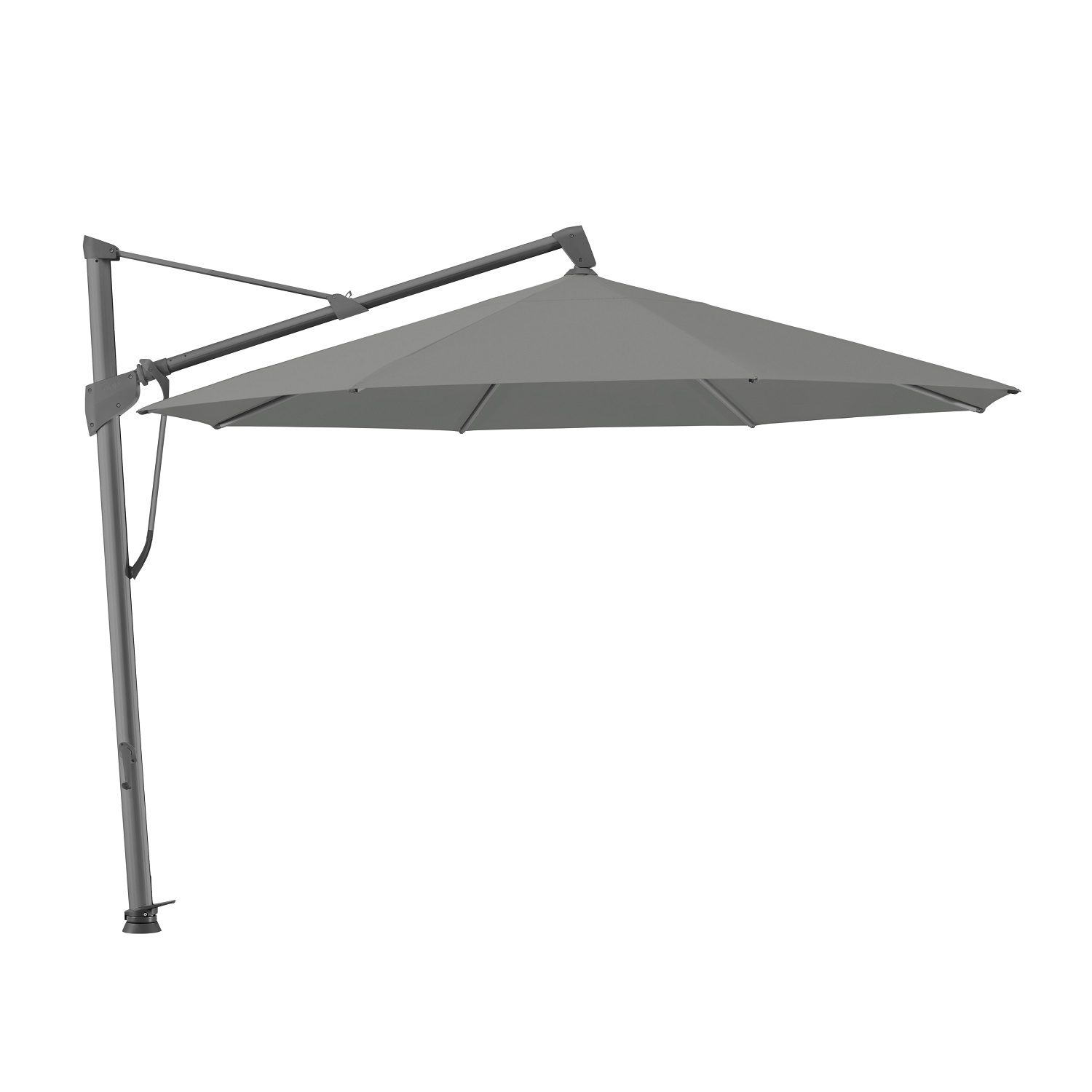 Sombrano rond anthracite stone grey 157 glatz sombrano Ø350cm antraciet