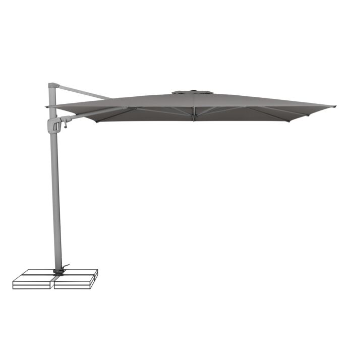 Suncomfort Sunflex parasol 300x300cm