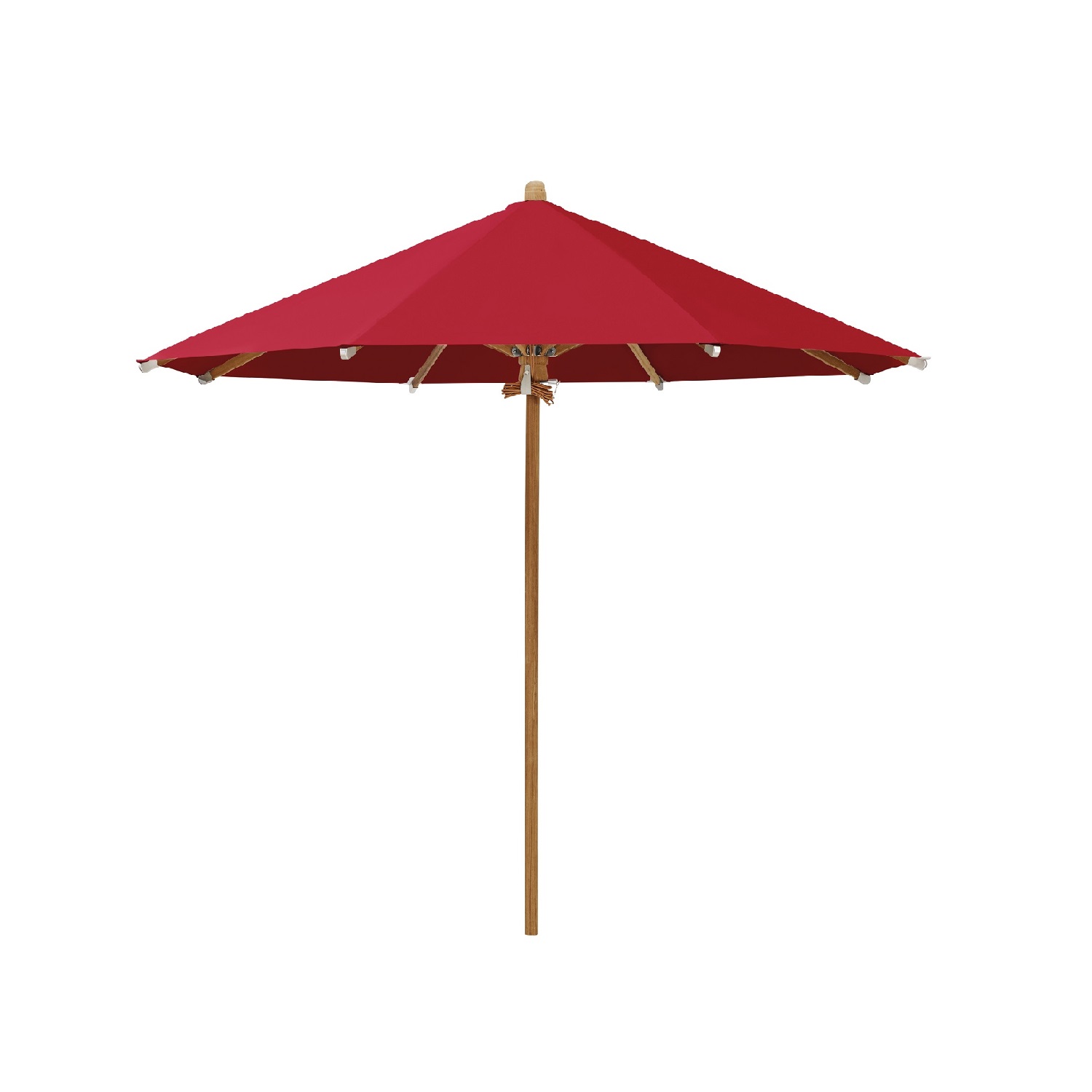 Teakwood rond rubino 646 Teakwood parasol rond