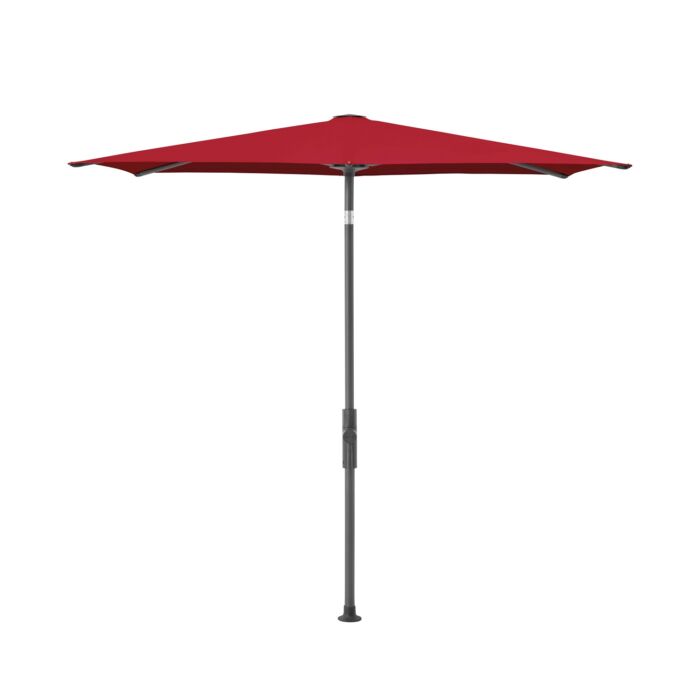 Twist parasol vierkant antraciet 