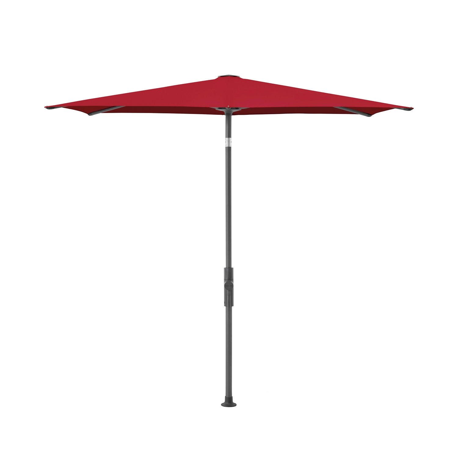 Twist vierkant anthracite rubino 646 Twist parasol vierkant antraciet