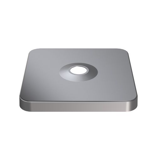 afdekking voetM4 180kg aluminiumlook