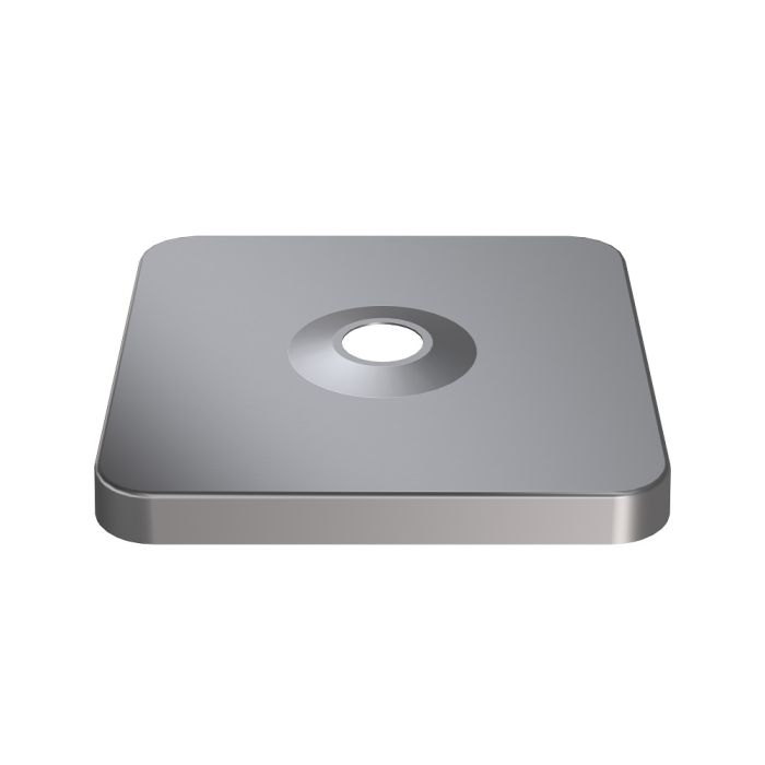 afdekking voetM4 180kg aluminiumlook