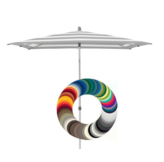 Glatz Alu-Smart parasoldoek rechthoekig 250x200 cm