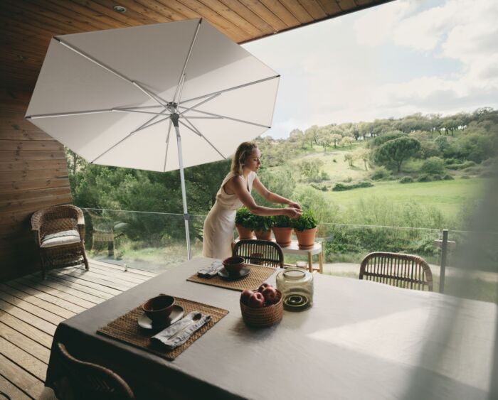 Glatz ALU-SMART parasol Ø 300 cm klasse 2 - Afbeelding 3