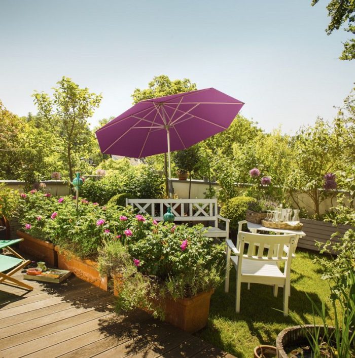 Glatz ALU-TWIST parasol Ø 330 cm
