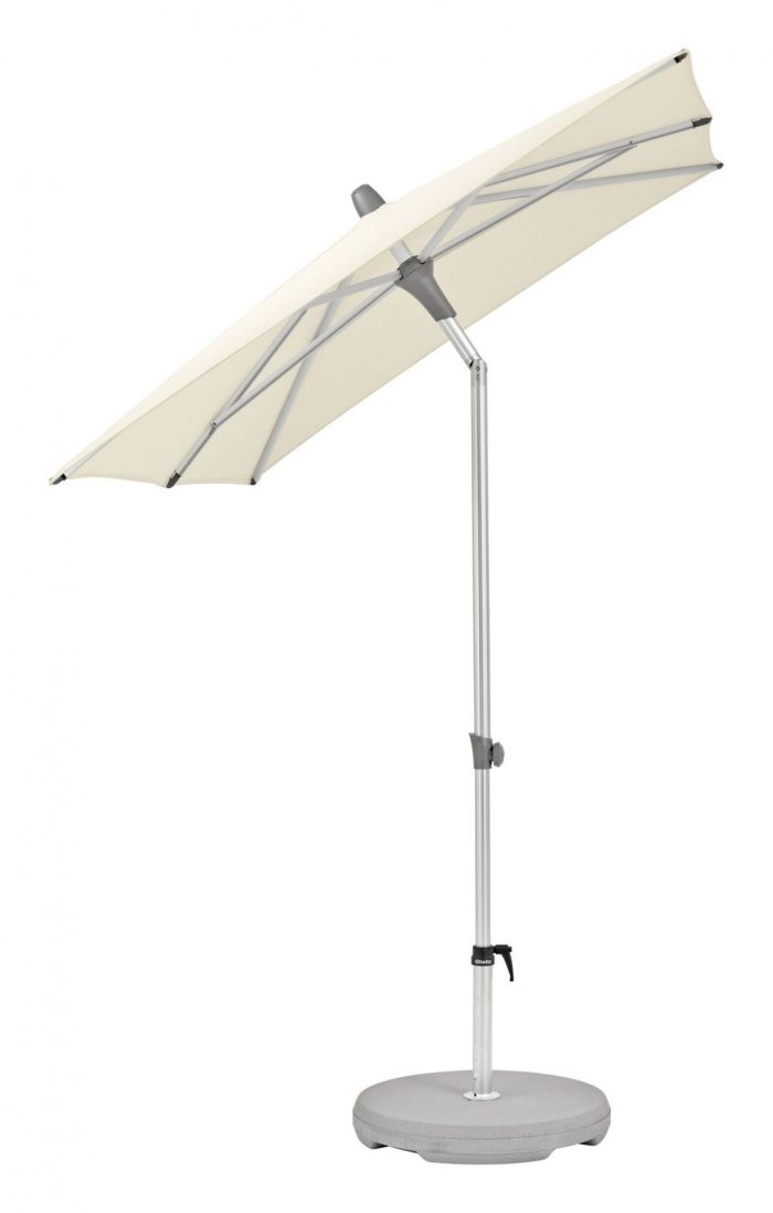 Glatz ALU-SMART parasol rechthoek 250x200 cm klasse 2 - Afbeelding 4