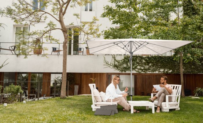 Glatz FORTERO parasol Ø 350 cm klasse 2 - Afbeelding 2