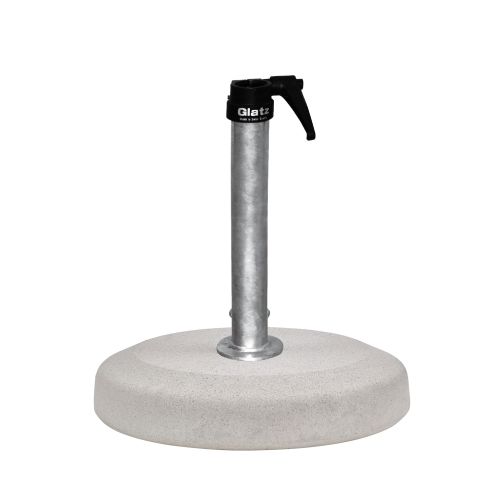 Betonvoet 30kg staander-staal Ø35/38-39mm