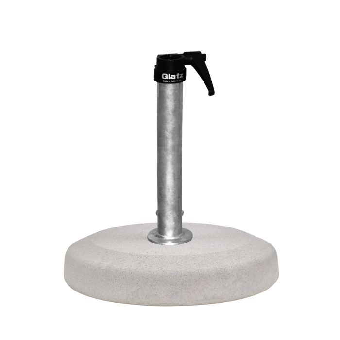 Betonvoet 30kg staander-staal Ø35/38-39mm