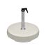 Betonvoet 55kg staander staal-Ø35/38-39mm
