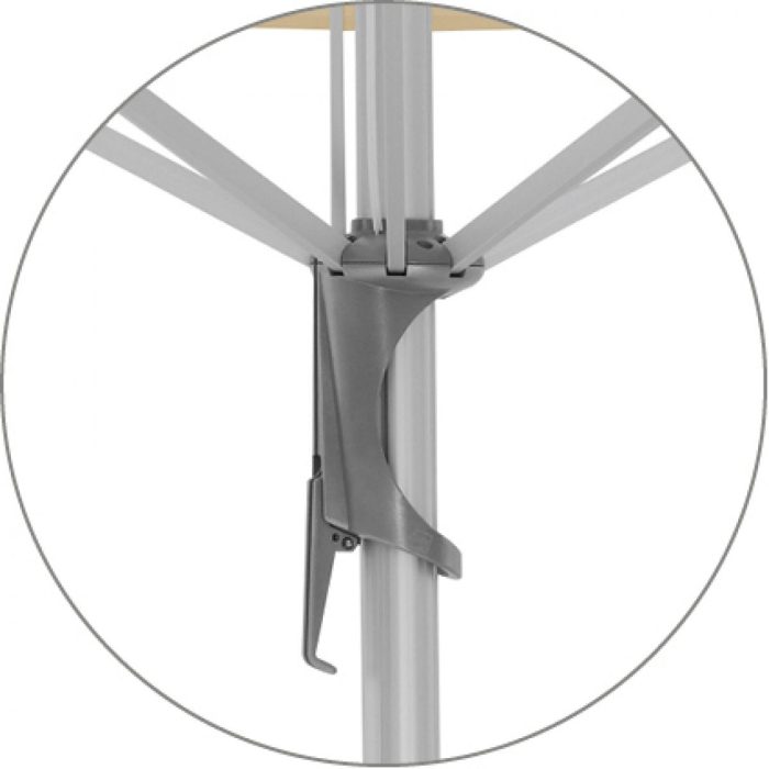 Glatz CASTELLO PRO horeca parasol Ø 400 cm klasse 5 - Afbeelding 4