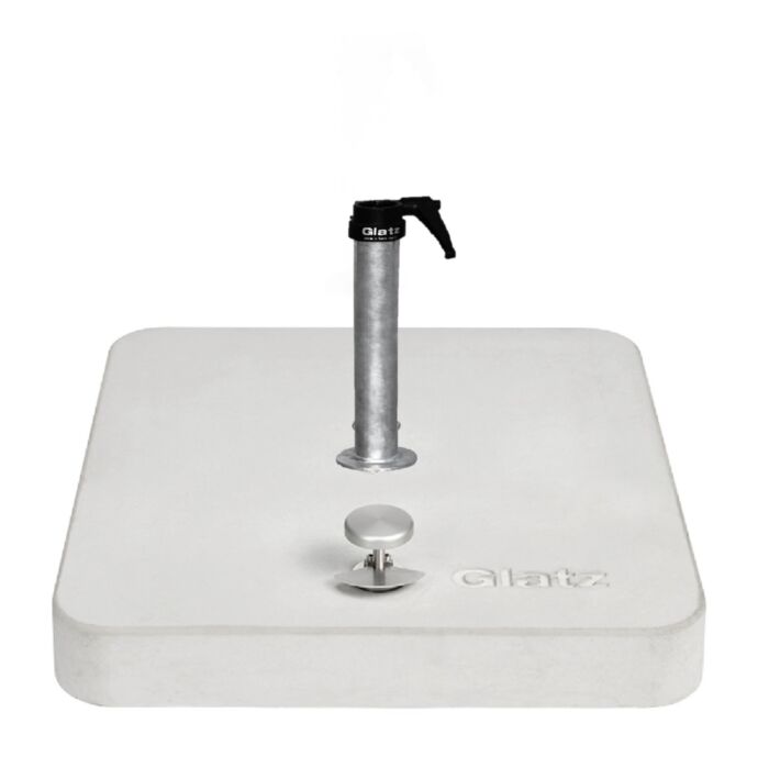 Rolvoet 90kg staander staal 