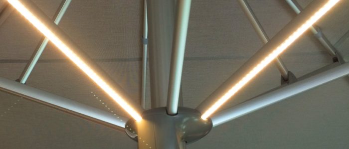Glatz FORTELLO LED parasol  Ø 400 cm klasse 4-5 - Afbeelding 2