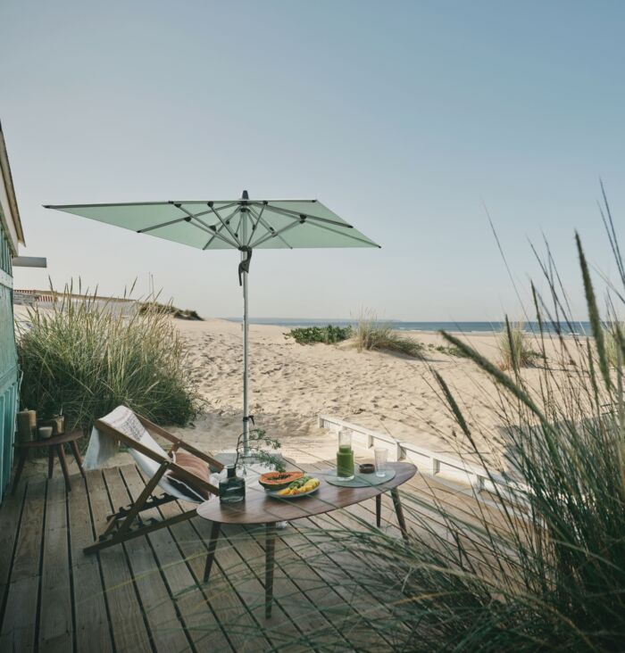 Glatz FORTINO RIVIERA parasol vierkant 240x240 cm klasse 4-5 - Afbeelding 2