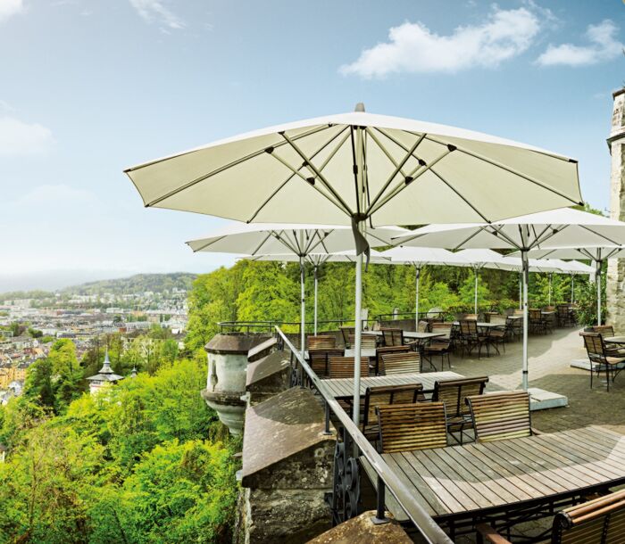 Glatz FORTINO RIVIERA parasol Ø 300 cm klasse 2 - Afbeelding 2