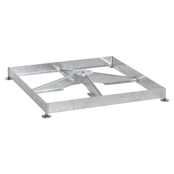 Voet M4 120kg staal 