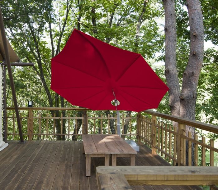 Umbrosa ICARUS design parasol geanodiseerd frame - Afbeelding 2