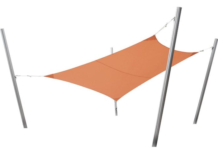 Umbrosa Ingenua schaduwdoek 5x3 m - Afbeelding 4