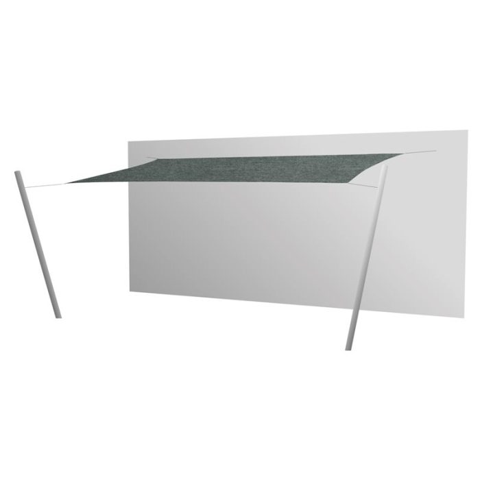 Umbrosa Ingenua schaduwdoek 5x3 m Sunbrella Flanelle