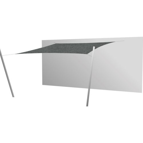 Umbrosa Ingenua schaduwdoek 4x4 m Sunbrella Flanelle