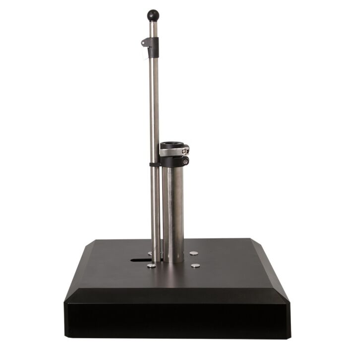 Rolvoet 50kg antraciet-aluminium kap