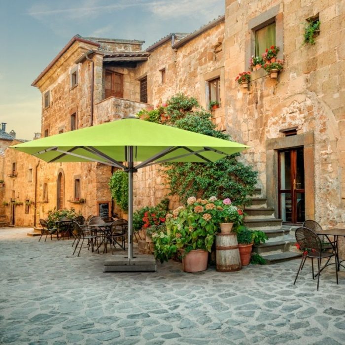 Glatz PALAZZO Style horeca parasol 450x450 cm