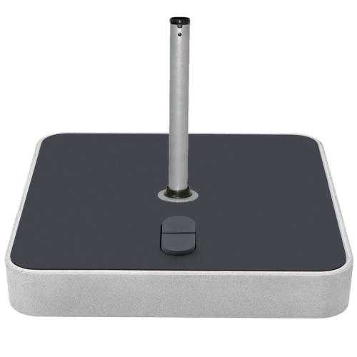 Rolvoet 55kg antraciet staander intern
