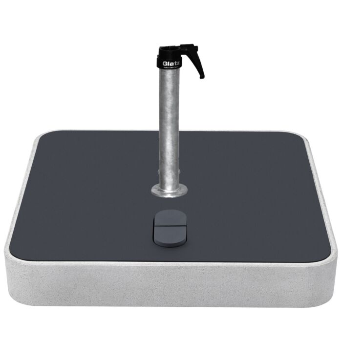 Rolvoet 55kg antraciet staander-staal