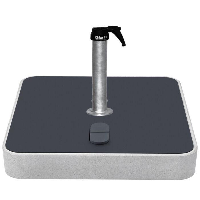 Rolvoet 55kg antraciet staander-Ø48-55mm