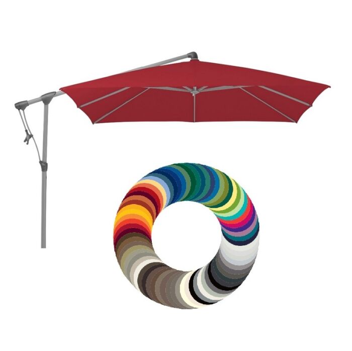 Sunwing C+ parasoldoek vierkant