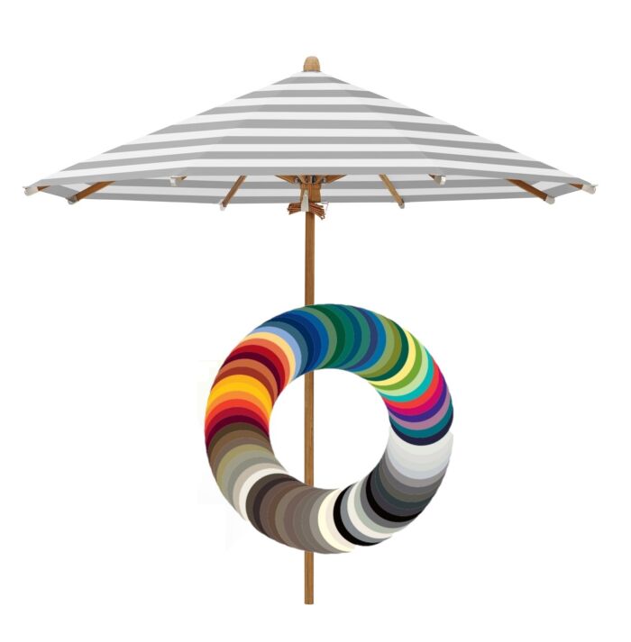 Glatz TEAKWOOD parasoldoek Ø 300 cm