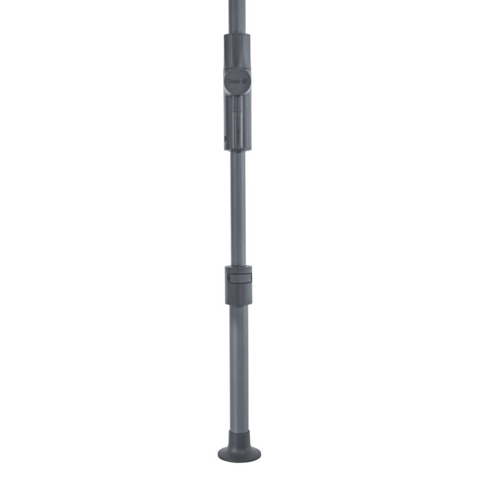 Glatz Twist onderstok met hoogteverstelling tot 25cm Antraciet - Afbeelding 2