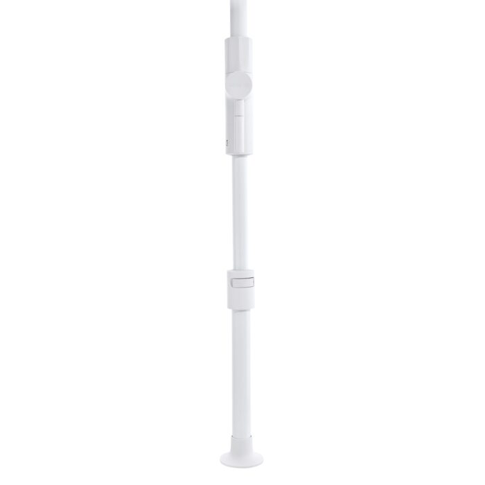 Glatz Twist onderstok met hoogteverstelling tot 25cm Wit - Afbeelding 2