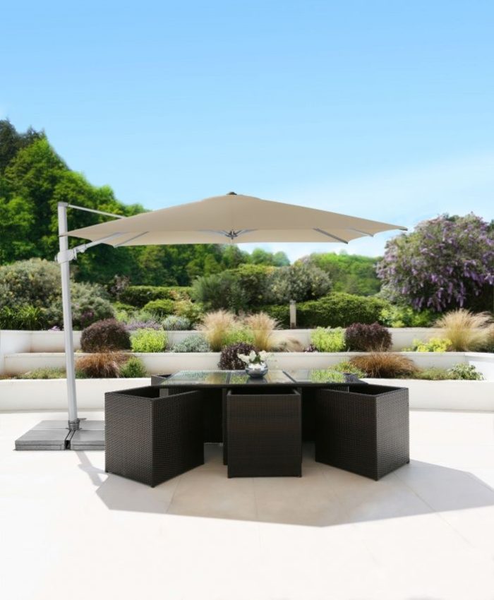 Suncomfort Varioflex parasol 300x300 cm