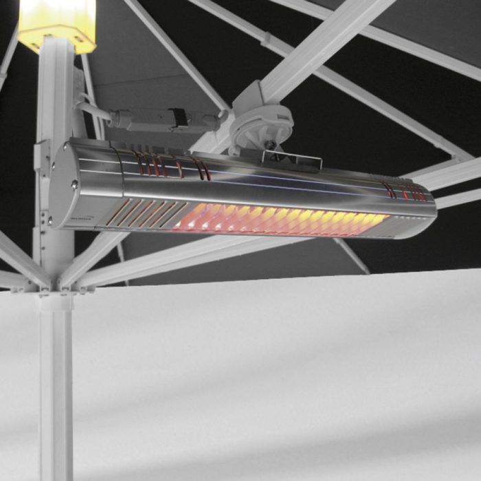 Glatz CASTELLO PRO horeca parasol vierkant 500x500 cm klasse 5 - Afbeelding 4